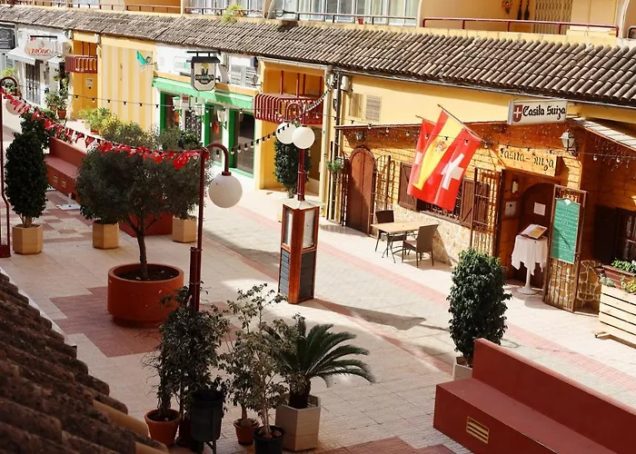 Jardin En El Centro De * Кальпе